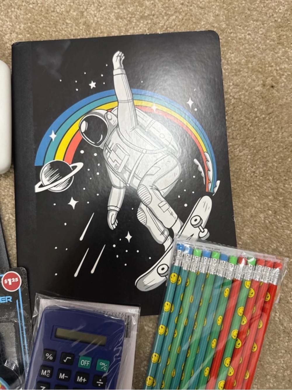 School Space-Themed  Supply Bundle 92 total pieces - Picture 9 of 12